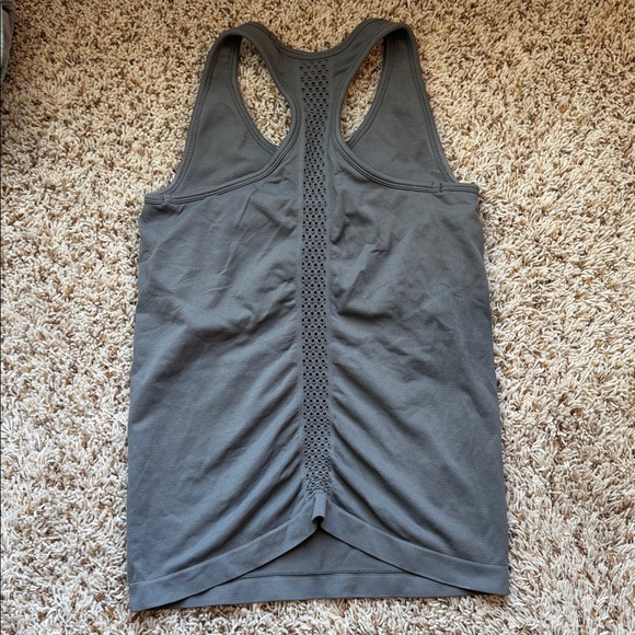 Gray Racerback Tank Top - Picture 5 of 6